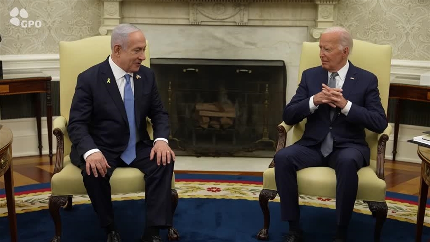 États-Unis : Début de la réunion entre Biden et Netanyahu à la Maison Blanche 