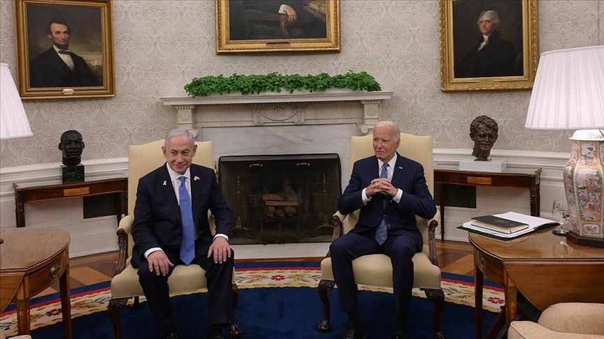 Netanyahu: Biden'a "İrlandalı Amerikan bir Siyonist" olduğunu açıkladığı için teşekkür ettim