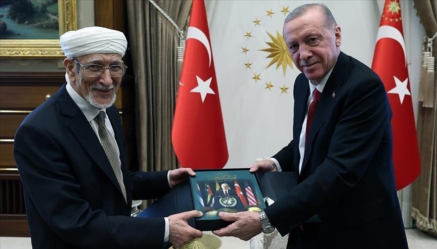 Erdogan reçoit le célèbre philosophe marocain, Taha Abderrahman
