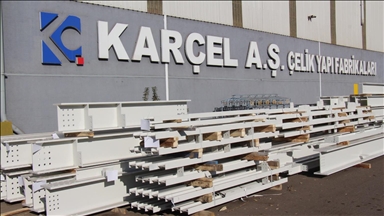 Şişecam'ın Karabük'te kum hazırlama tesisinin yapısal çelik işlerini KARÇEL üstlendi