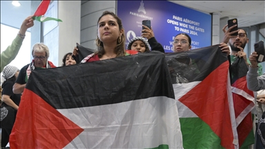 Палестинских спортсменов с энтузиазмом встретили в Париже