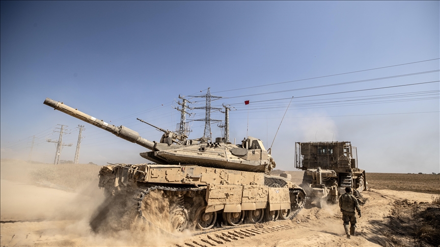Al-Qassam Brigades says it destroyed 2 Israeli tanks in southern Gaza City
