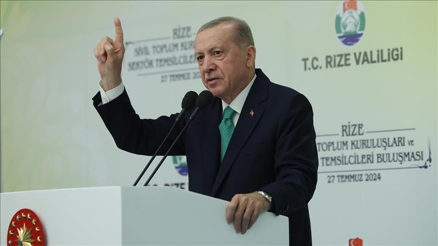 الرئيس أردوغان: شعرنا بالخجل من خطاب نتنياهو بالكونغرس