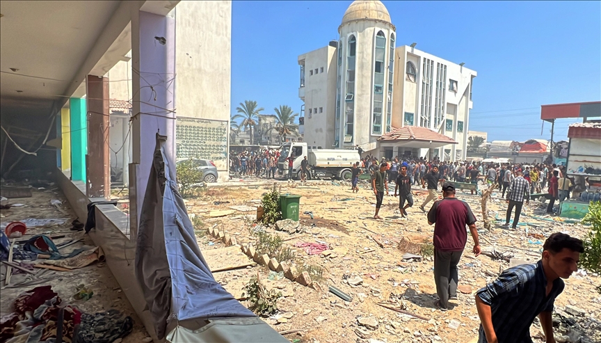 15 children, 8 women among victims of school ‘massacre’ in central Gaza: Media office