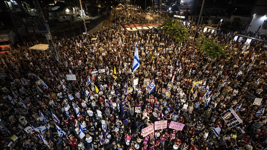 آلاف الإسرائيليين يطالبون بإبرام صفقة تبادل أسرى