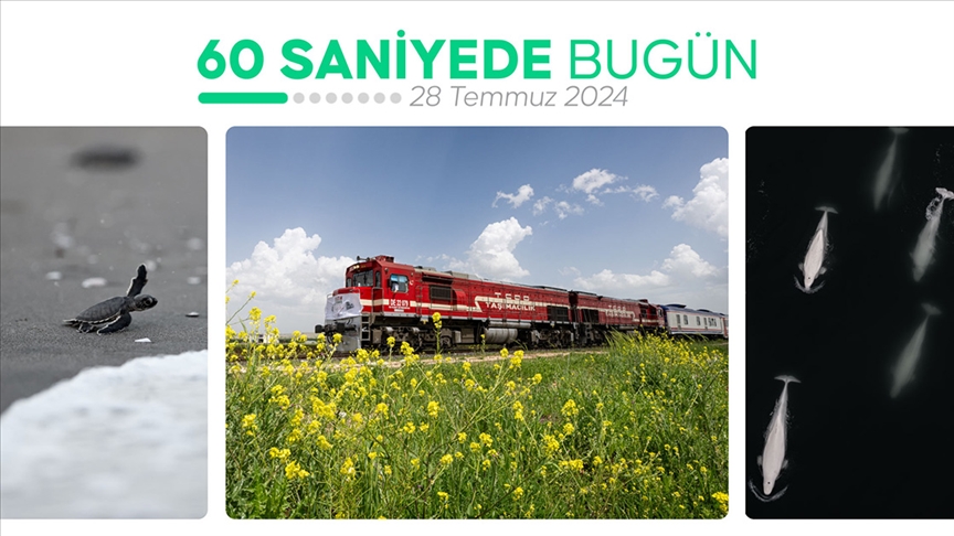 60 saniyede bugün (28 Temmuz 2024)
