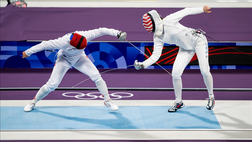 Paris 2024 Olimpiyat Oyunları'nda eskrim müsabakalarında kadınlar epede ile erkekler kılıçta madalyalar sahibini buldu