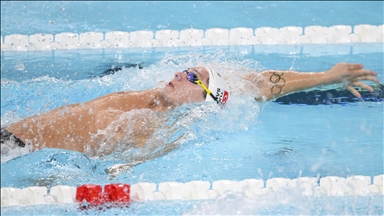 Paris 2024 Olimpiyat Oyunları'nda milli yüzücü Berke Saka, 100 metre sırtüstünde yarı finale kalamadı