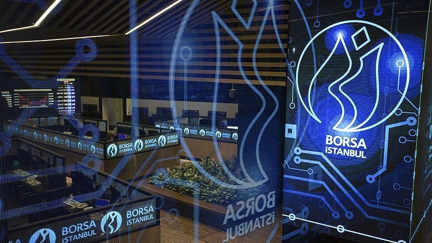 Turkish stock exchange in red side at close
