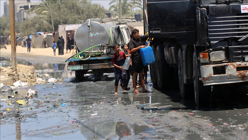 UN coordinator in Gaza urges compliance with int’l law after Israel bombs Gaza water reservoir UN coordinator in Gaza urges compliance with int’l law after Israel bombs Gaza water reservoir