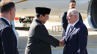 Indonesia's president-elect arrives in Ankara