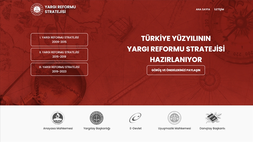 Yargı Reformu Strateji Belgesi için vatandaşların görüş ve önerileri alınacak