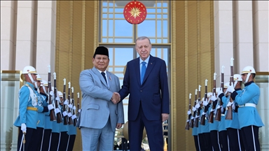 Bertemu Erdogan di Ankara, Menhan Prabowo bahas hubungan pertahanan Indonesia-Turkiye