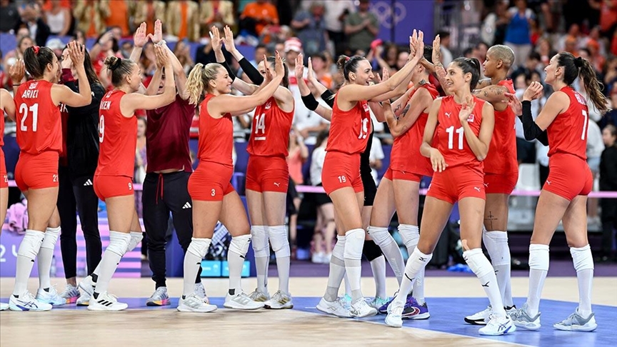 A Milli Kadın Voleybol Takımı, Paris 2024'teki ikinci maçına çıkacak 