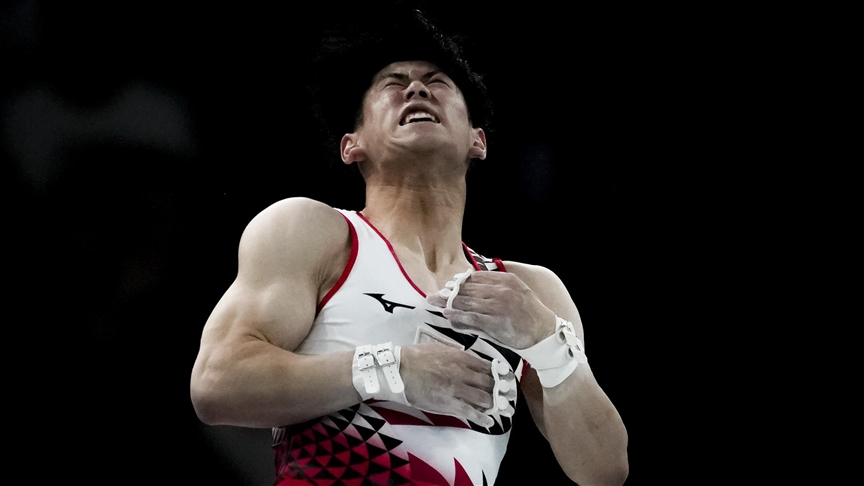 Artistik cimnastik branşının erkekler genel tasnif finalinde Japon Shinnosuke Oka, altın madalya kazandı