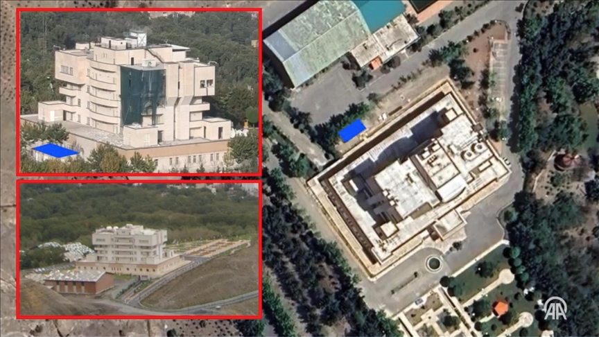 Online image of compound where Haniyeh was assassinated recent: Anadolu investigation