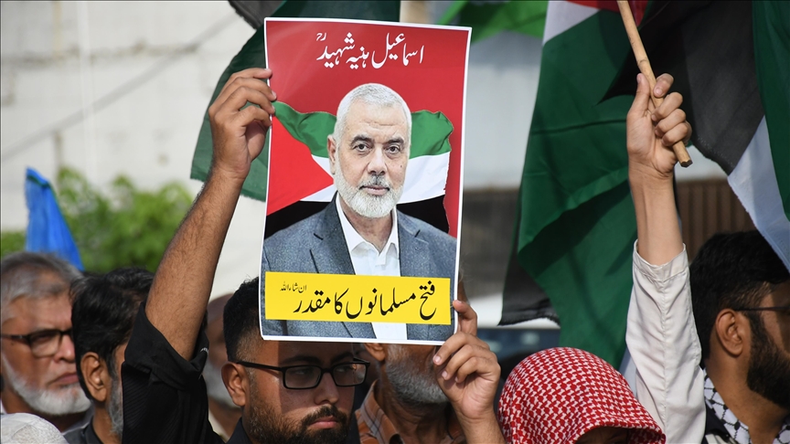 Pakistan declares national day of mourning for slain Hamas chief