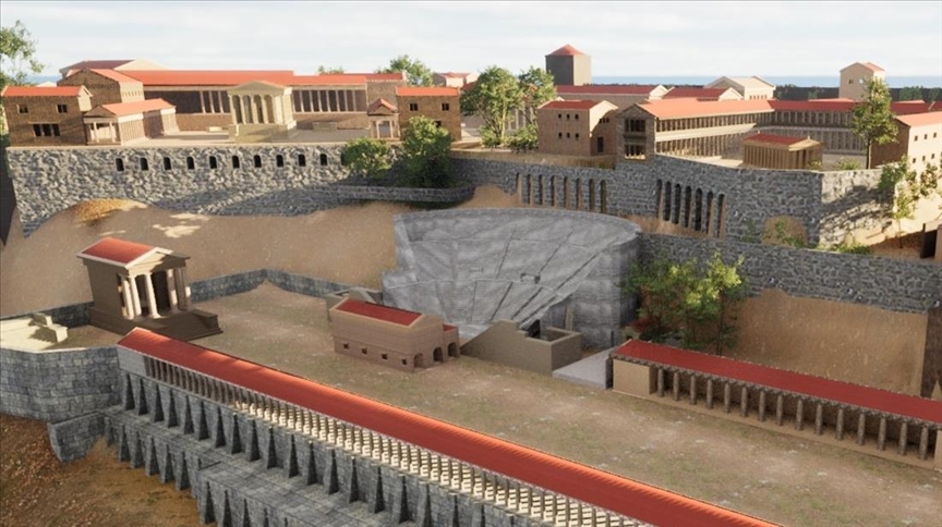 Bergama Antik Kenti dijital ortamda yeniden inşa edildi