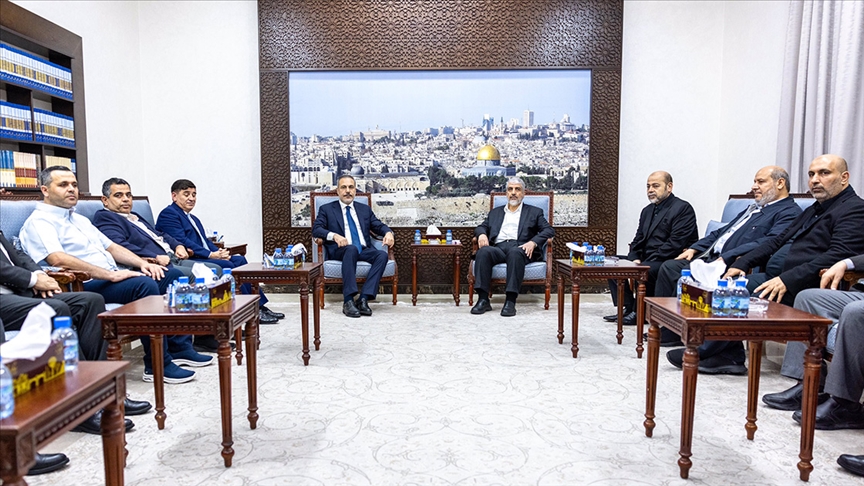 Dışişleri Bakanı Fidan, Hamas yöneticilerine taziyelerini iletti