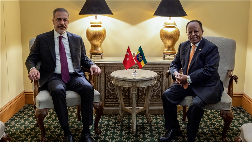 Turkish foreign minister meets with Ethiopian counterpart in Addis Ababa