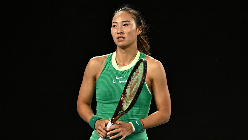 Chinese tennis player Zheng Qinwen wins women's Olympic gold at Paris 2024