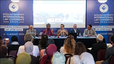 Boğaziçi Üniversitesindeki konferansta Gazze'de yaşananlar kapsamında "soykırım" kavramı ele alındı