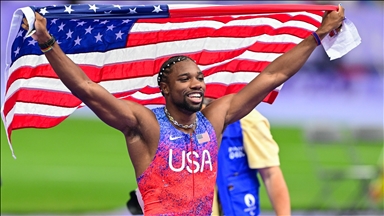 US sprinter Noah Lyles wins Olympic men's 100-meter gold at Paris 2024