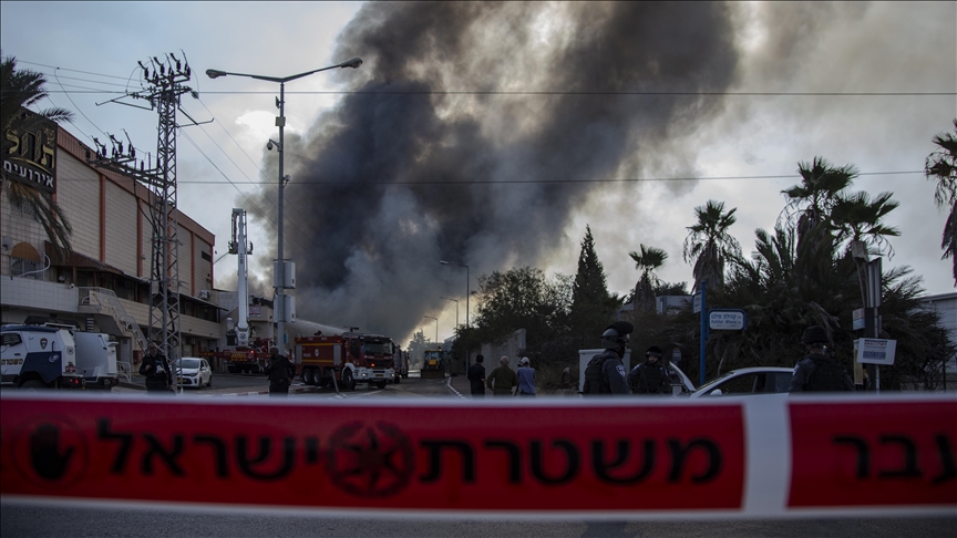 Rocket from Lebanon hits building in northern Israel