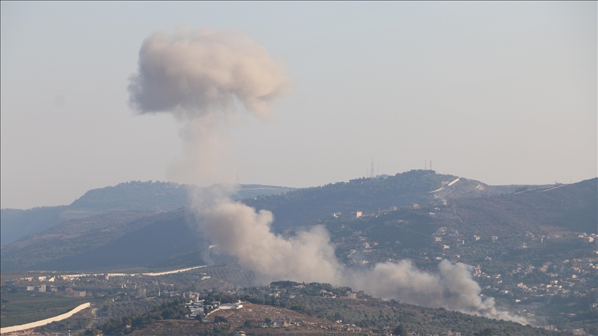 Israeli army says it targeted Hezbollah positions in southern Lebanon