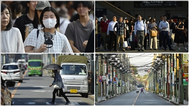 Tokyo'da temmuzda 123 kişi sıcak çarpmasından öldü