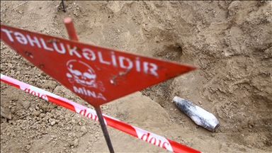 Azerbaijan says it discovered minefield in Lachin region