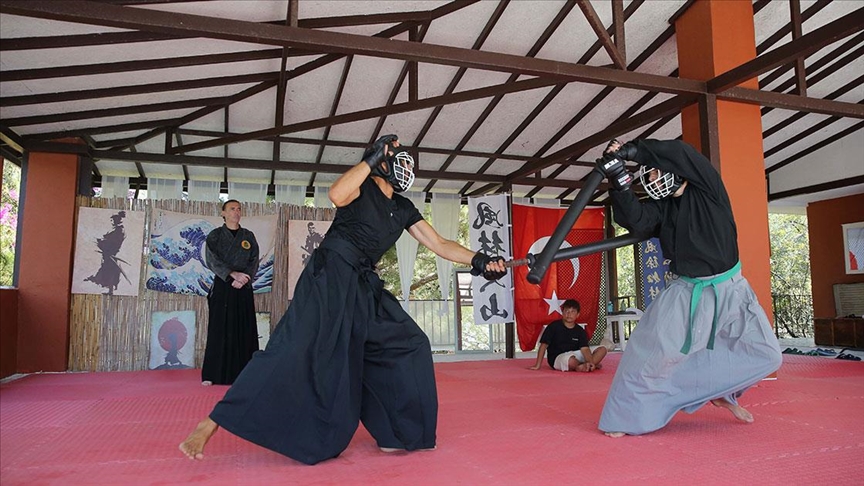 Muğla'da tatilciler geleneksel Japon sanatları ile tanıştı