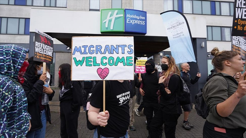 Rotherham residents stand for ‘hope and peace’ after far-right violence