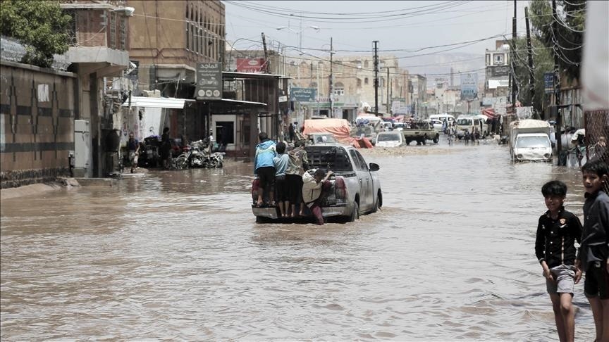الأمم المتحدة: نزوح وتشرد آلاف العائلات جراء السيول غربي اليمن