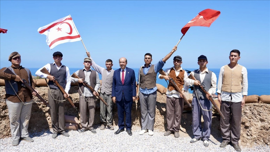 KKTC'de Erenköy Direnişi'nin 60. yılı dolayısıyla anma töreni düzenlendi