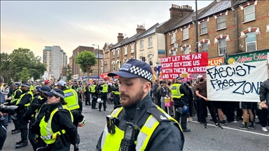 Thousands in London stage rally against racism