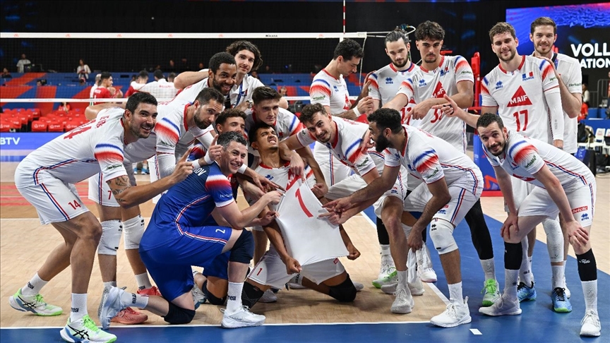 France win men's gold medal in Paris 2024 volleyball