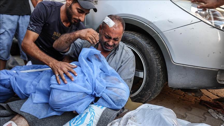 4 Palestinians killed in Israeli airstrikes in Central Gaza