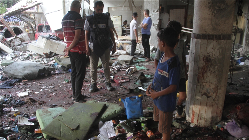 Israel has targeted 13 shelter centers housing displaced Palestinians in Gaza in August: Civil Defense