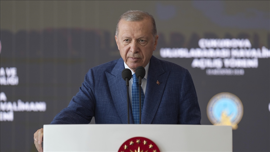 Эрдоган: Международный аэропорт Чукурова обеспечит работой около 3 тыс. человек