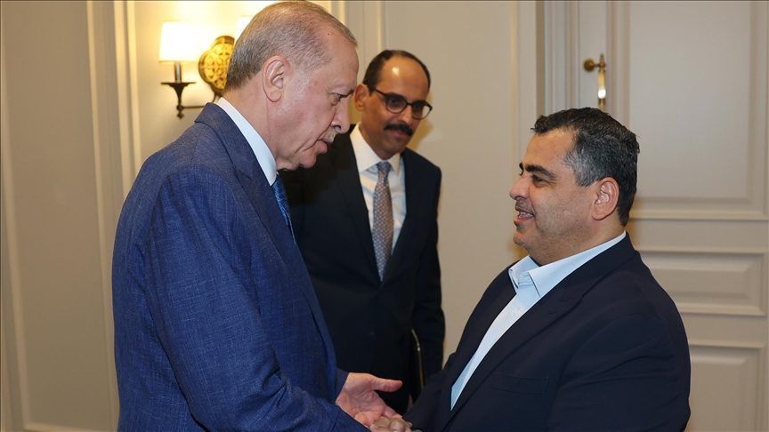 Turkish President Erdogan receives sons of slain Hamas chief Turkish President Erdogan receives sons of slain Hamas chief