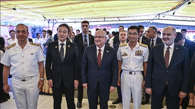 Turkish defense minister highlights Türkiye-Japan bond at naval reception marking 100 years of ties