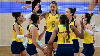Brazil beat Türkiye to win Olympic women's volleyball bronze medal