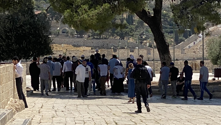 Jérusalem : Près de 2 250 colons israéliens font incursion dans la mosquée al-Aqsa pour célébrer une fête juive