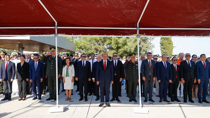 Rumların 50 yıl önce Muratağa-Sandallar ve Atlılar'da şehit ettiği Kıbrıs Türkleri anıldı