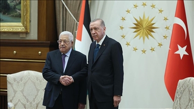 Turkish, Palestinian presidents meet in Ankara