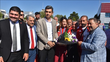 Olimpiyat ikincisi Hatice Akbaş, memleketi Malatya'da