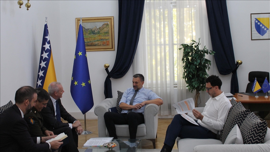 Konaković razgovarao s pomoćnikom generalnog sekretara NATO-a za sigurnosnu politiku Rugeom