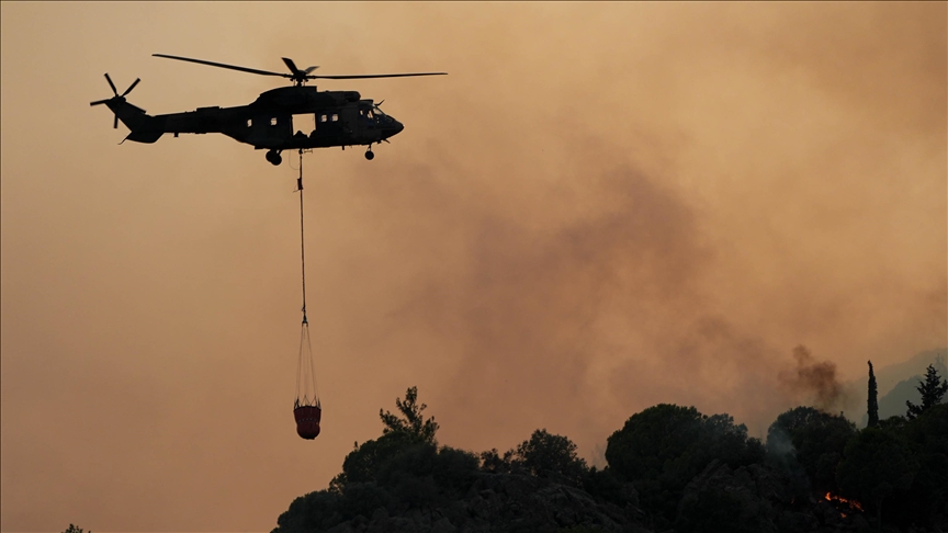 2,965 personnel deployed in Izmir wildfire efforts, says Turkish communications director