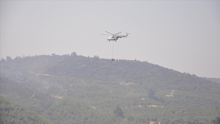 Manisa, Uşak ve Muğla'daki orman yangınları kontrol altına alındı